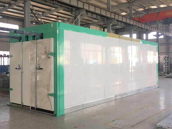 powder-coating-oven-green-teknotajhiz تولید انواع کوره های پخت رنگ پودری